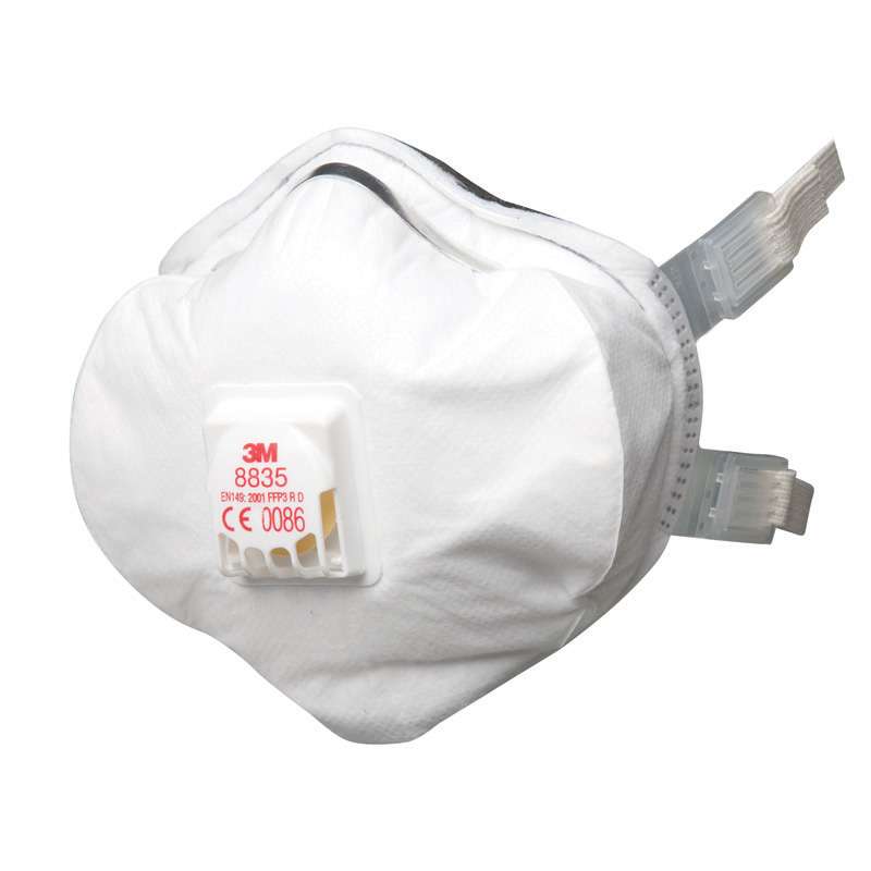 Mascarilla reutilizable 3M 8835 Gama Alta con válvula FFP3 - Referencia 8835